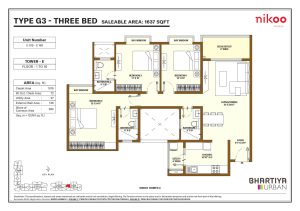 Nikoo Homes 6 Floor Plan12