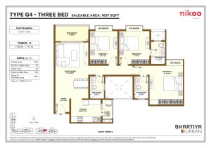 Nikoo Homes 6 Floor Plan14