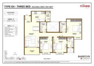 Nikoo Homes 6 Floor Plan15