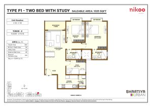 Nikoo Homes 6 Floor Plan9